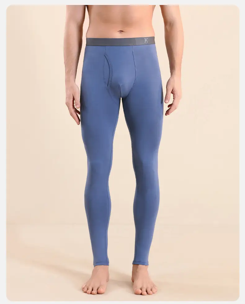 Autumn pants men's leggings cotton spring and autumn warm pants wear-free underwear men's line pants thin wool pants underpants winter — feature 28