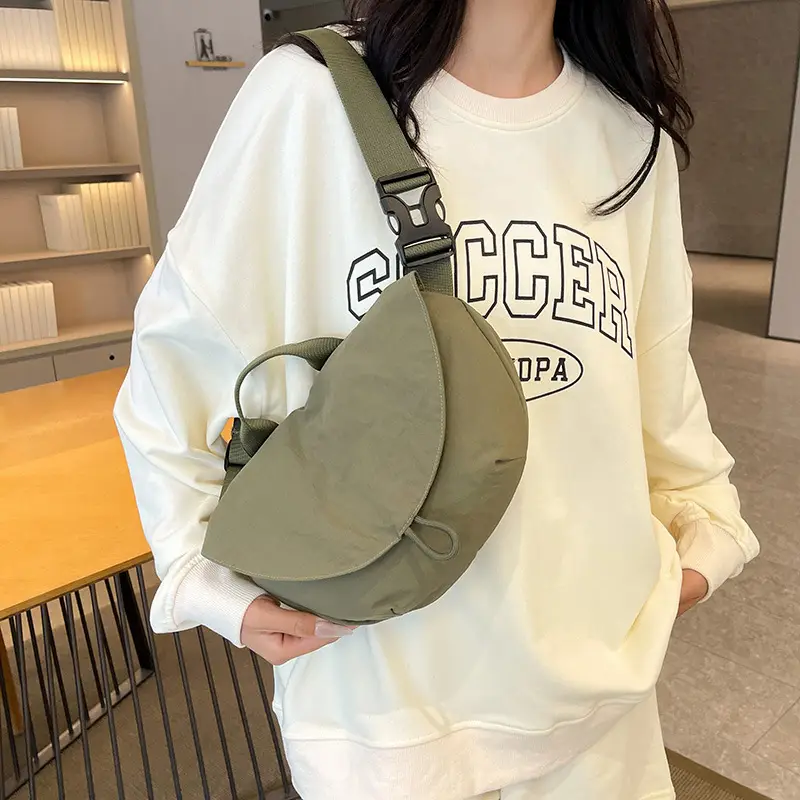 Black Nylon Waist Bag for Women & Men — feature 15