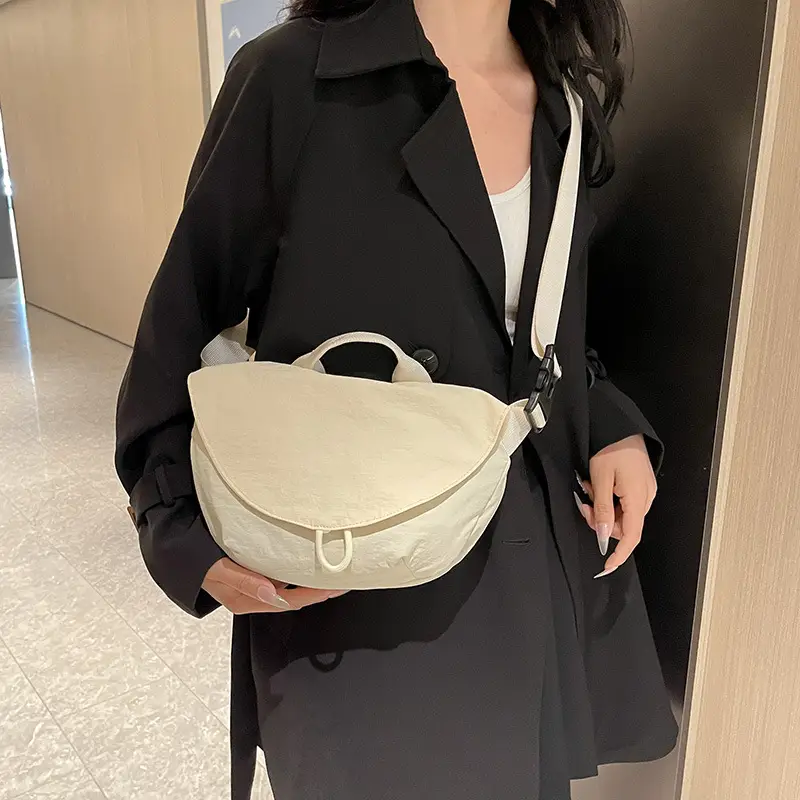 Black Nylon Waist Bag for Women & Men — feature 20