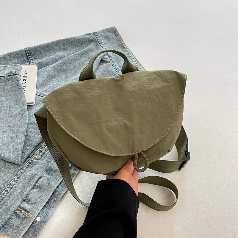 Black Nylon Waist Bag for Women & Men — feature 30