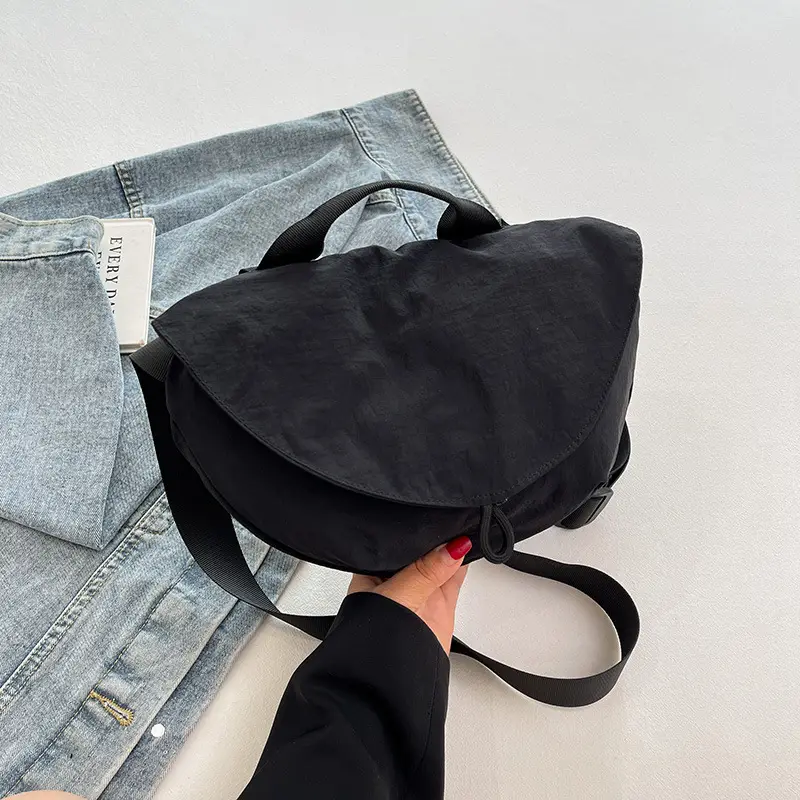 Black Nylon Waist Bag for Women & Men — feature 31