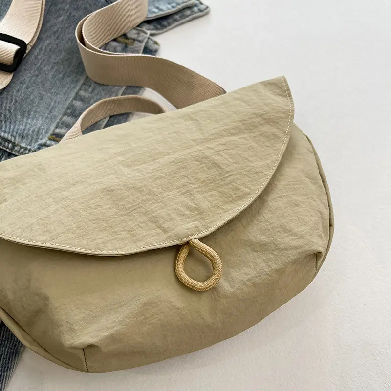 Black Nylon Waist Bag for Women & Men — feature 35