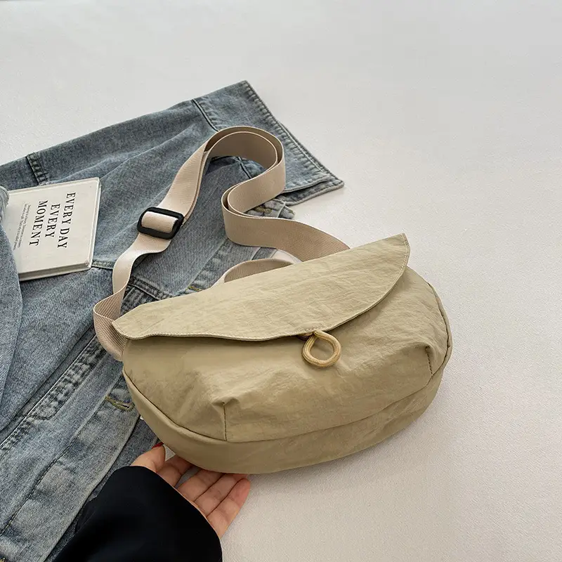 Black Nylon Waist Bag for Women & Men — feature 36