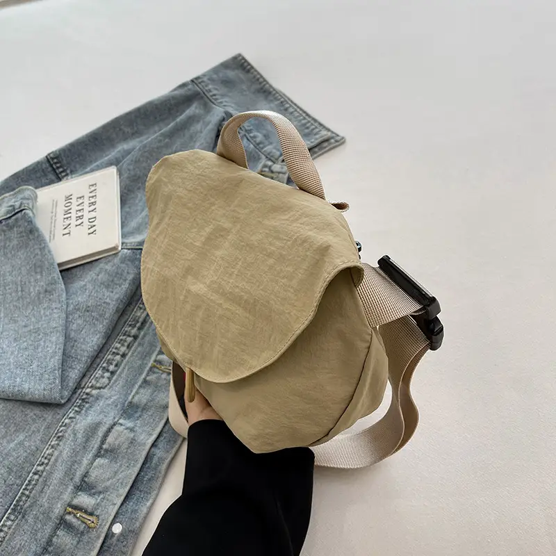 Black Nylon Waist Bag for Women & Men — feature 39