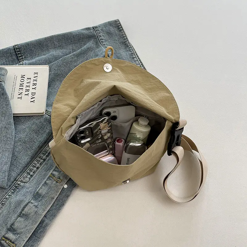 Black Nylon Waist Bag for Women & Men — feature 44