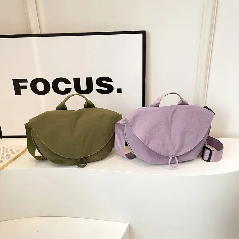 Black Nylon Waist Bag for Women & Men — feature 46