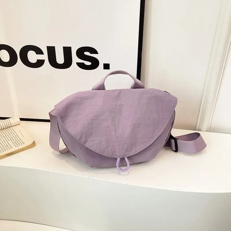 Black Nylon Waist Bag for Women & Men — feature 48