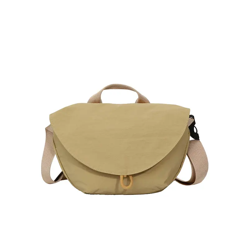 Black Nylon Waist Bag for Women & Men - Image 2