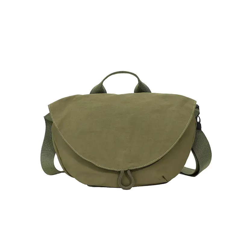 Black Nylon Waist Bag for Women & Men - Image 4