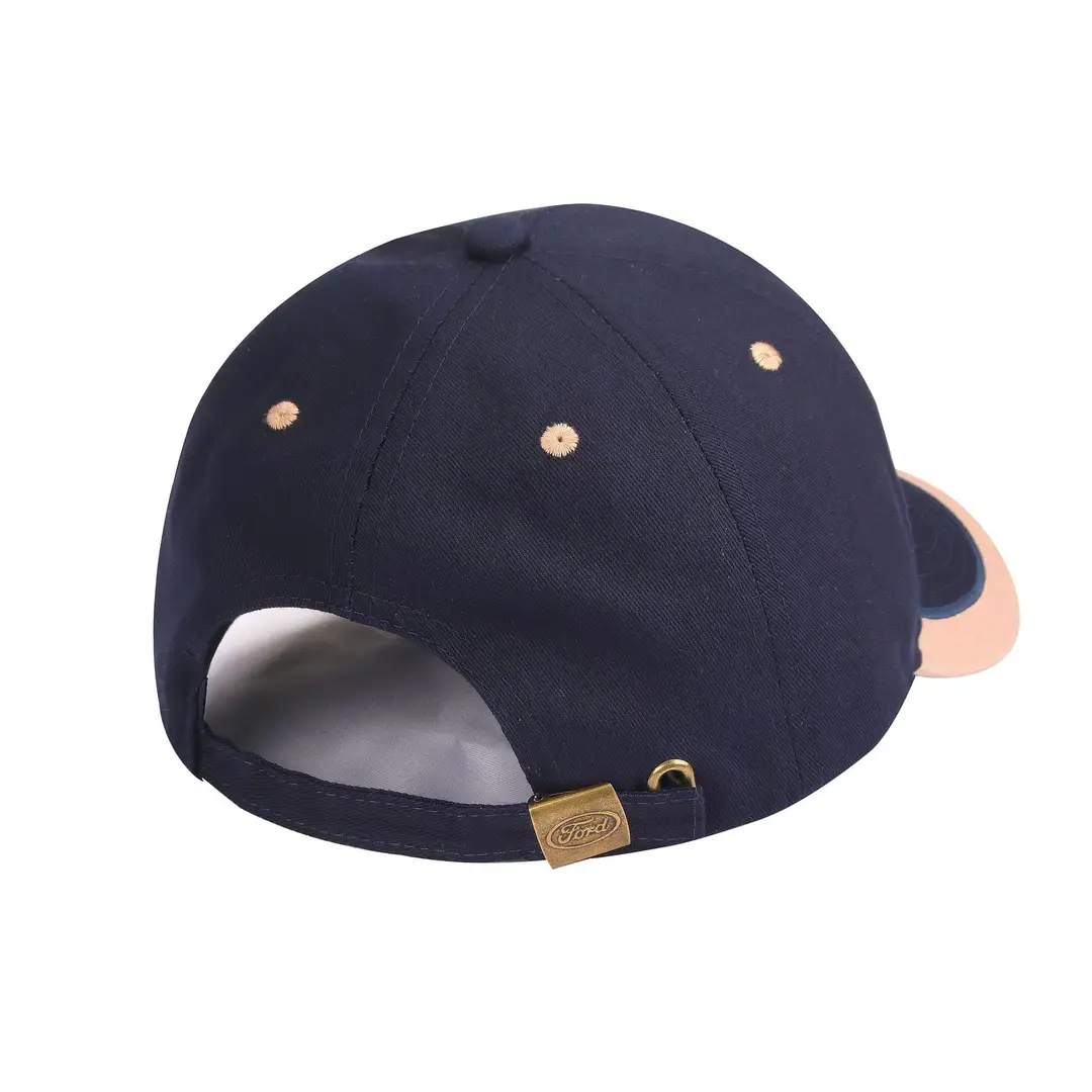 European and American retro embroidered car logo baseball cap curved eaves F1 racing cap Amazon foreign trade hat wholesale cap — feature 5