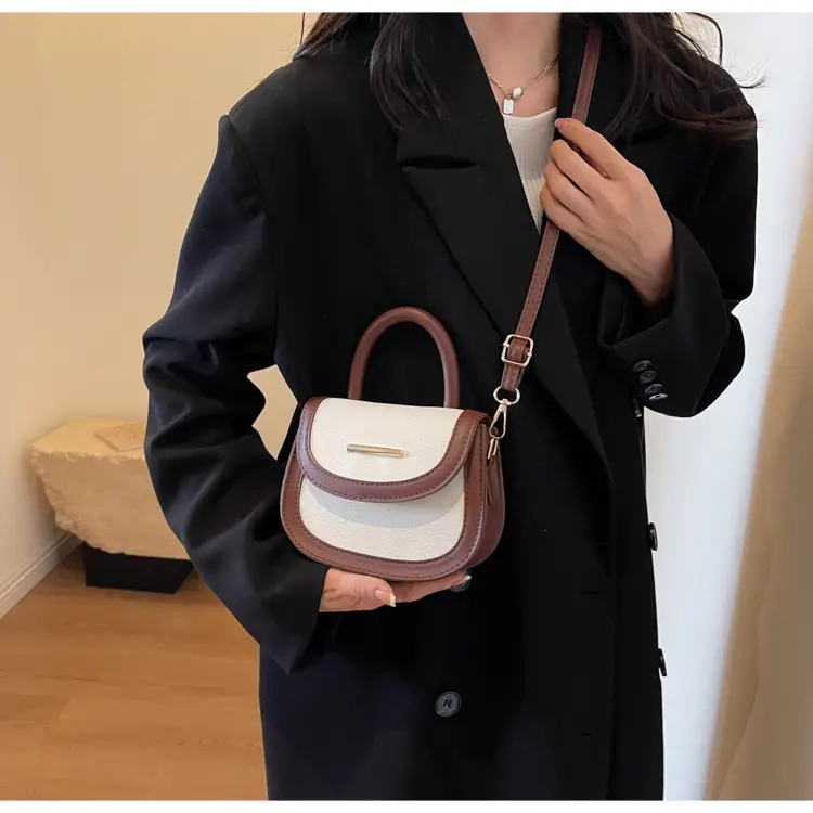Women's 2024 Winter Handbags Brown Black White Crossbody Shoulder — feature 12