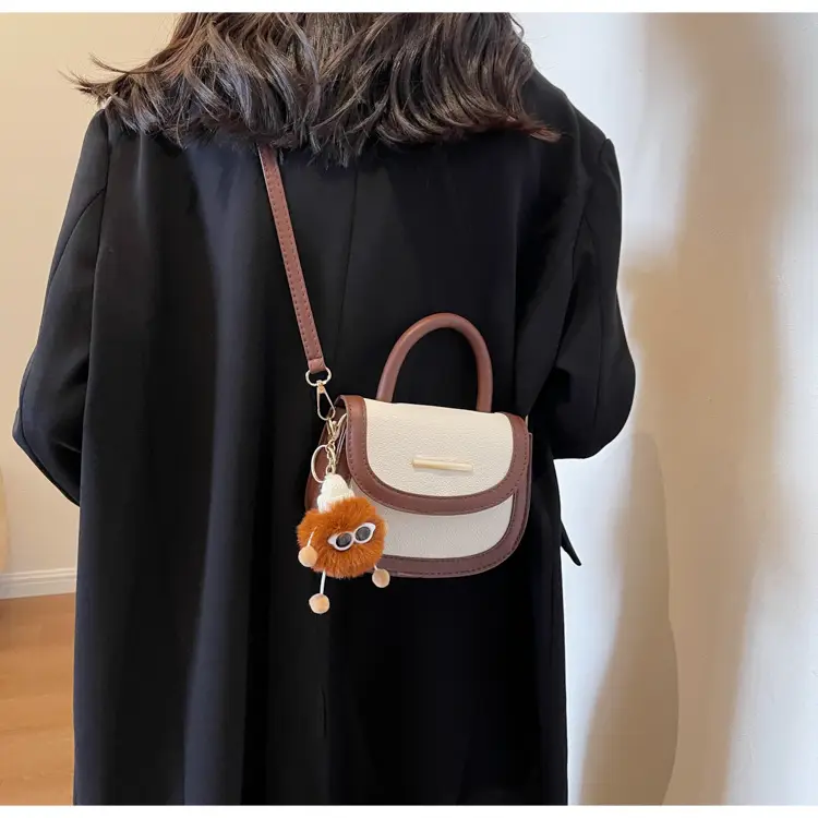Women's 2024 Winter Handbags Brown Black White Crossbody Shoulder — feature 14