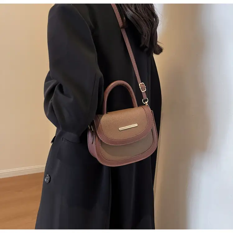 Women's 2024 Winter Handbags Brown Black White Crossbody Shoulder — feature 16