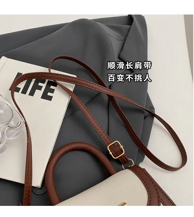 Women's 2024 Winter Handbags Brown Black White Crossbody Shoulder — feature 4