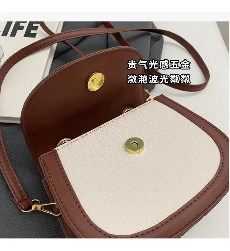 Women's 2024 Winter Handbags Brown Black White Crossbody Shoulder — feature 5