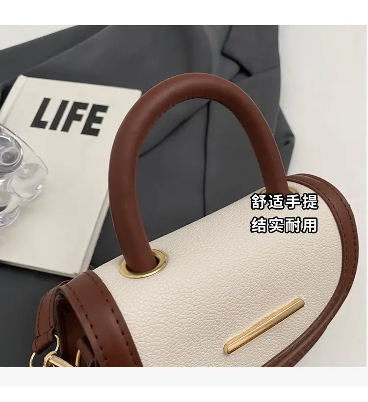 Women's 2024 Winter Handbags Brown Black White Crossbody Shoulder — feature 6