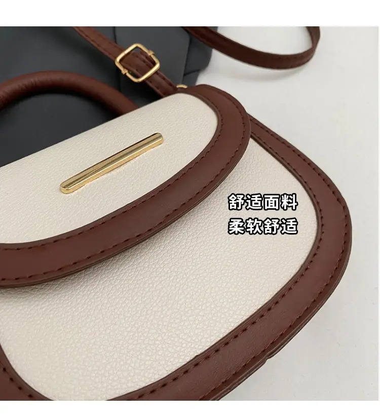 Women's 2024 Winter Handbags Brown Black White Crossbody Shoulder — feature 7