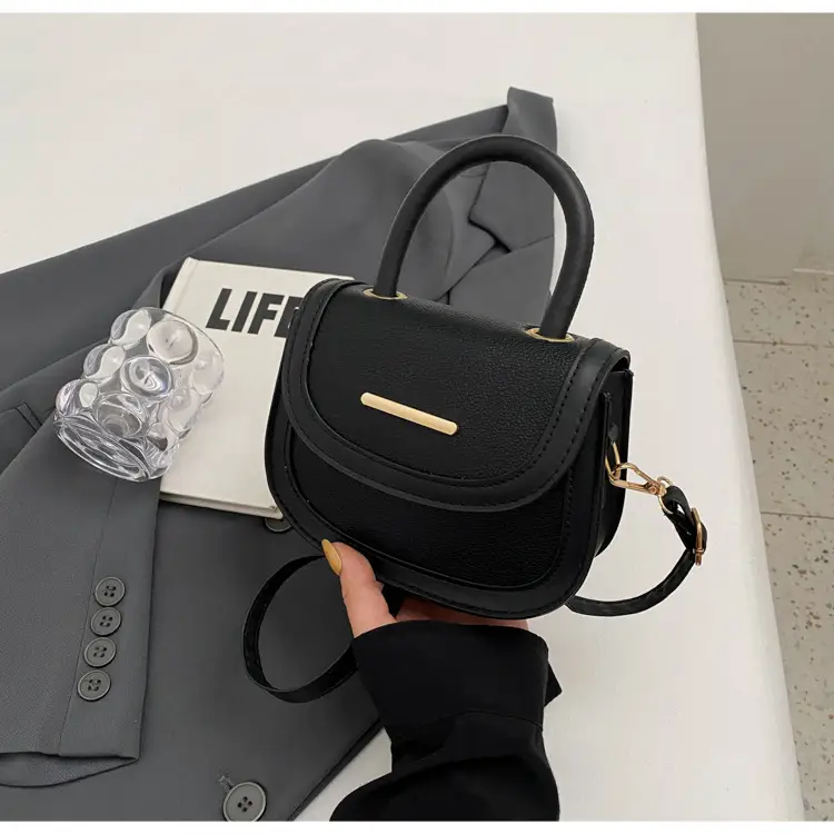 Women's 2024 Winter Handbags Brown Black White Crossbody Shoulder - Image 5