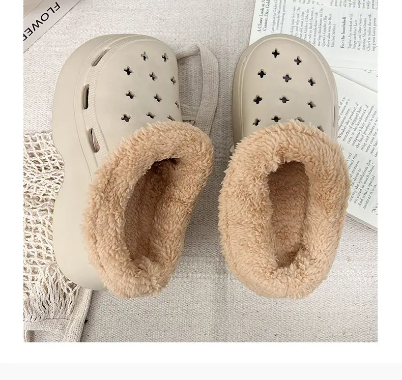 Winter Fleece Lined Plush Socks for Women — feature 14