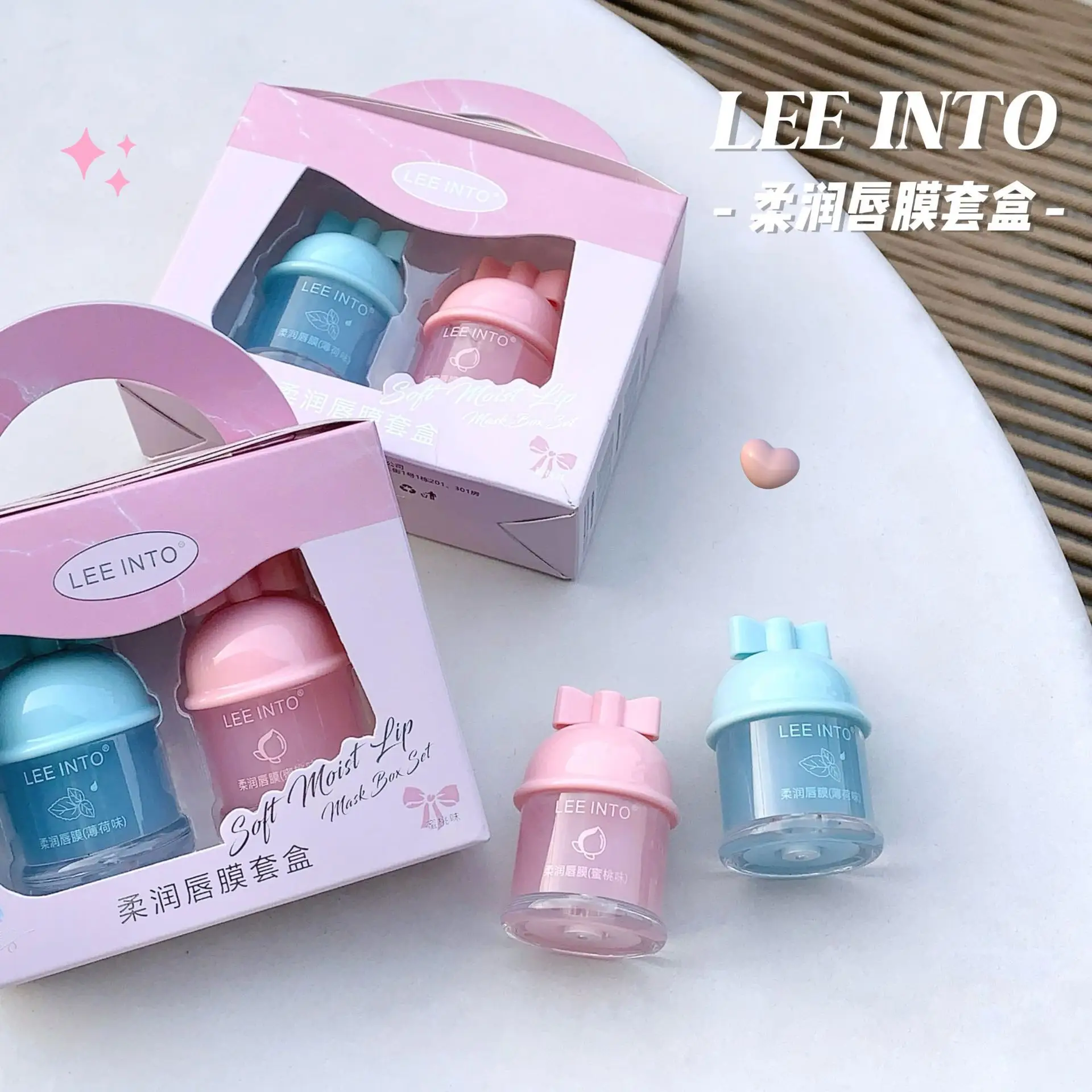 LEEINTO Frozen Lip Moisturizer Pink & Blue — feature 16