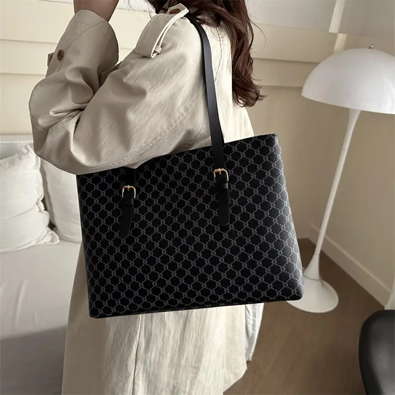 2024 Winter Shoulder Tote Bag Women Large Capacity - Image 6