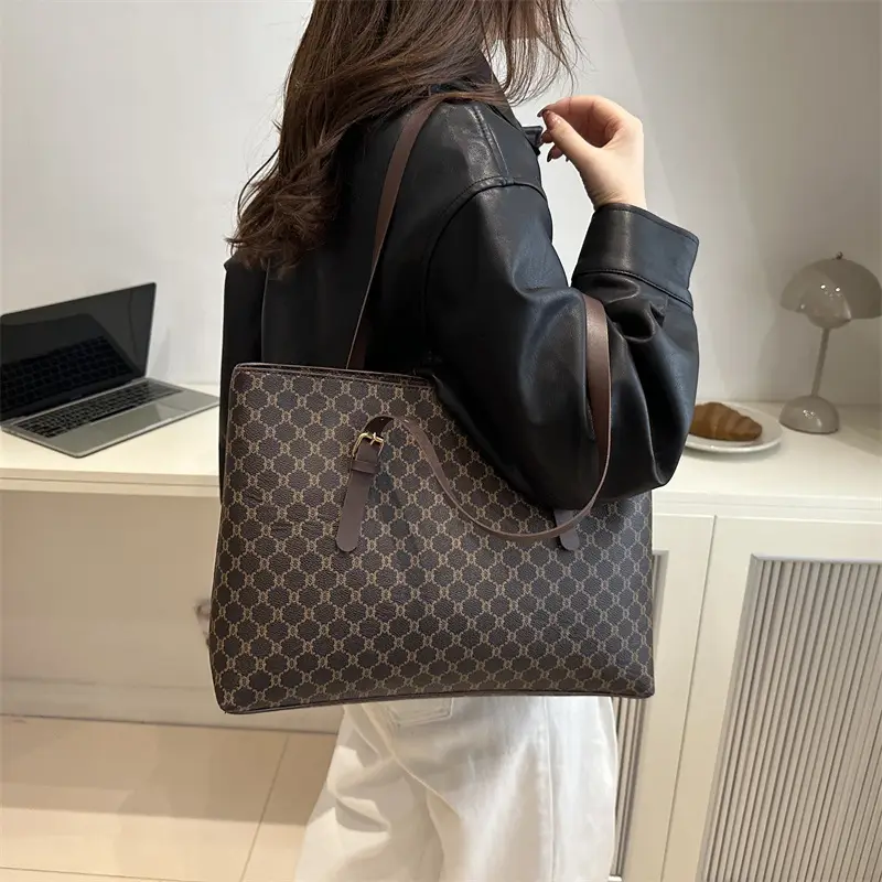 2024 Winter Shoulder Tote Bag Women Large Capacity - Image 7