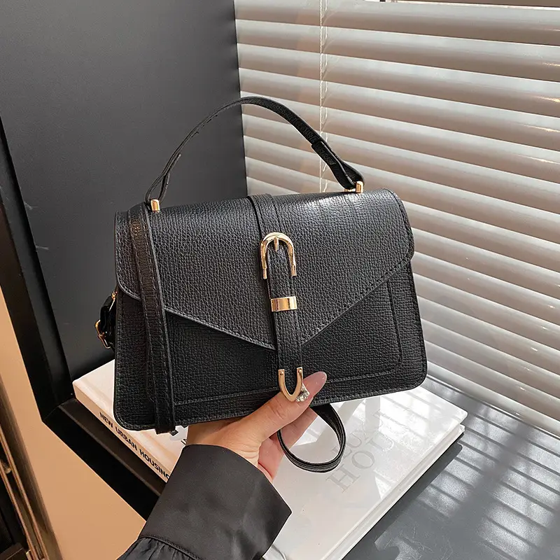 Women's 2024 Winter Messenger Bag Beige Square Shoulder