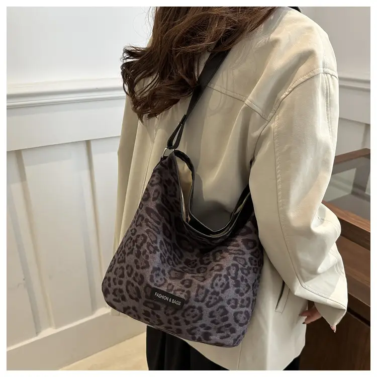 Deerskin Leopard Print Large Bag Women 2024 — feature 13