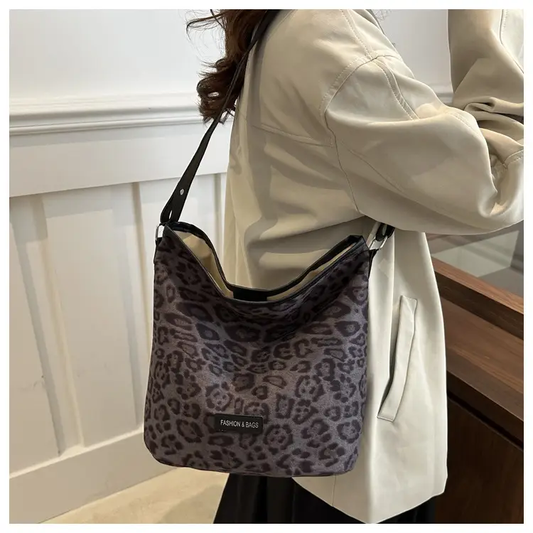 Deerskin Leopard Print Large Bag Women 2024 — feature 15