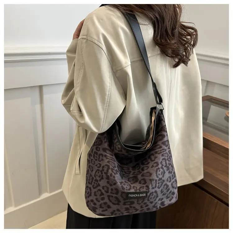 Deerskin Leopard Print Large Bag Women 2024 — feature 17