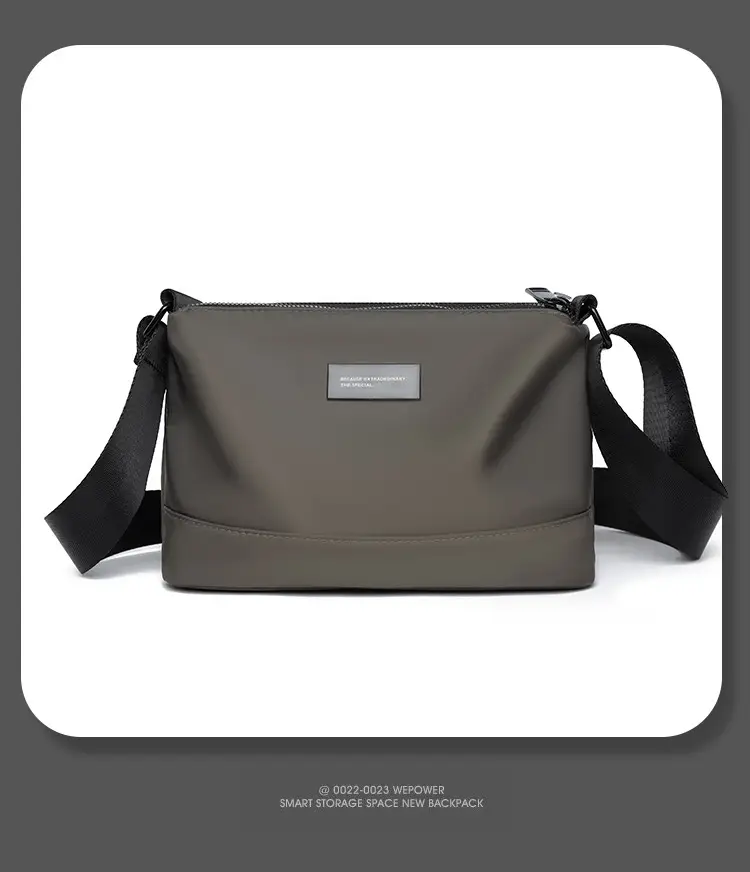 Small Square Water-Repellent Oxford Bag for Men — feature 15