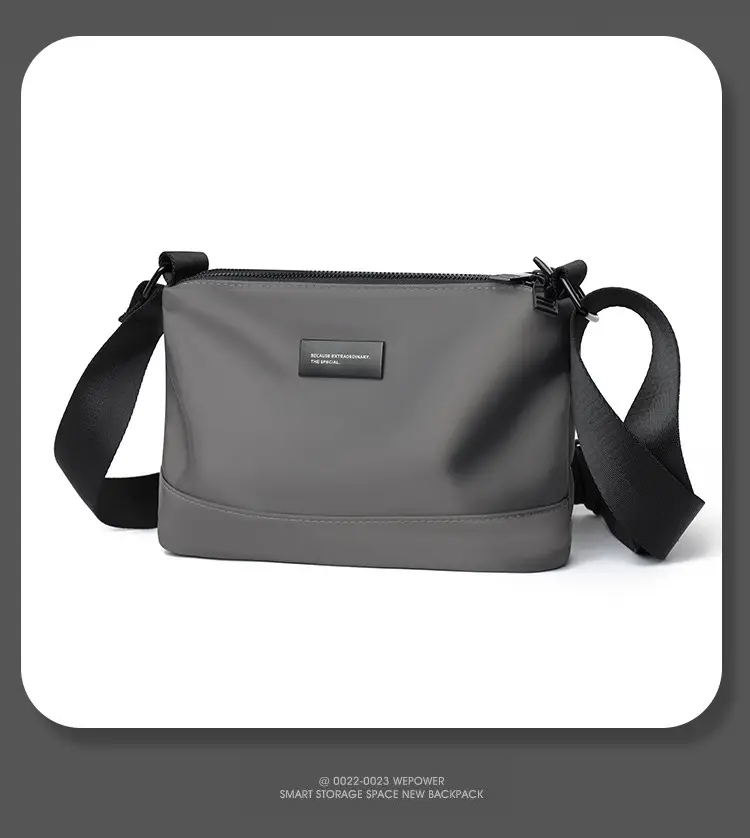 Small Square Water-Repellent Oxford Bag for Men — feature 18