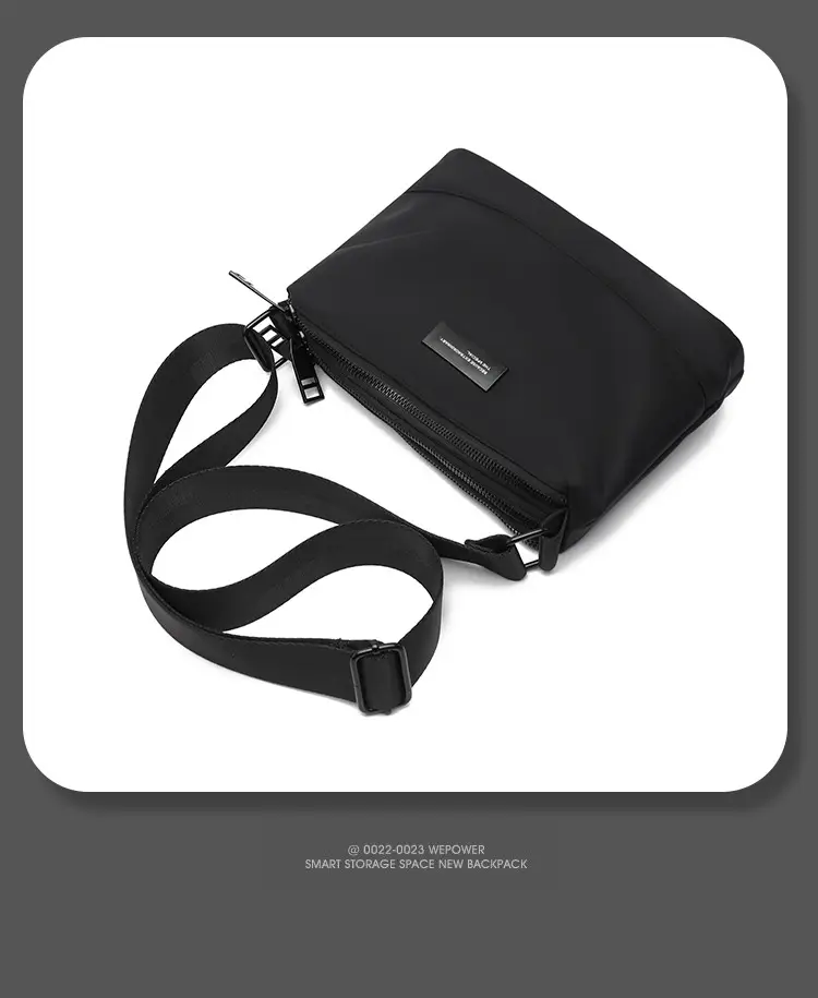 Small Square Water-Repellent Oxford Bag for Men — feature 24