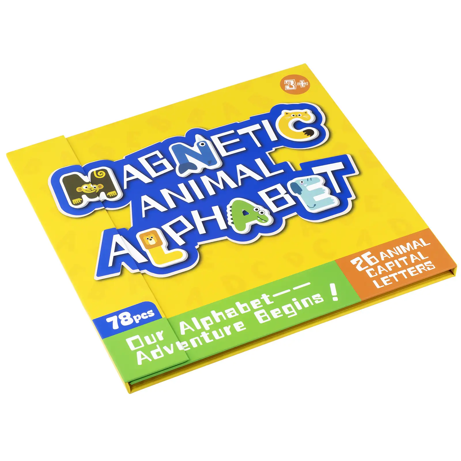 Magnetic English Alphabet Stickers for Baby Learning