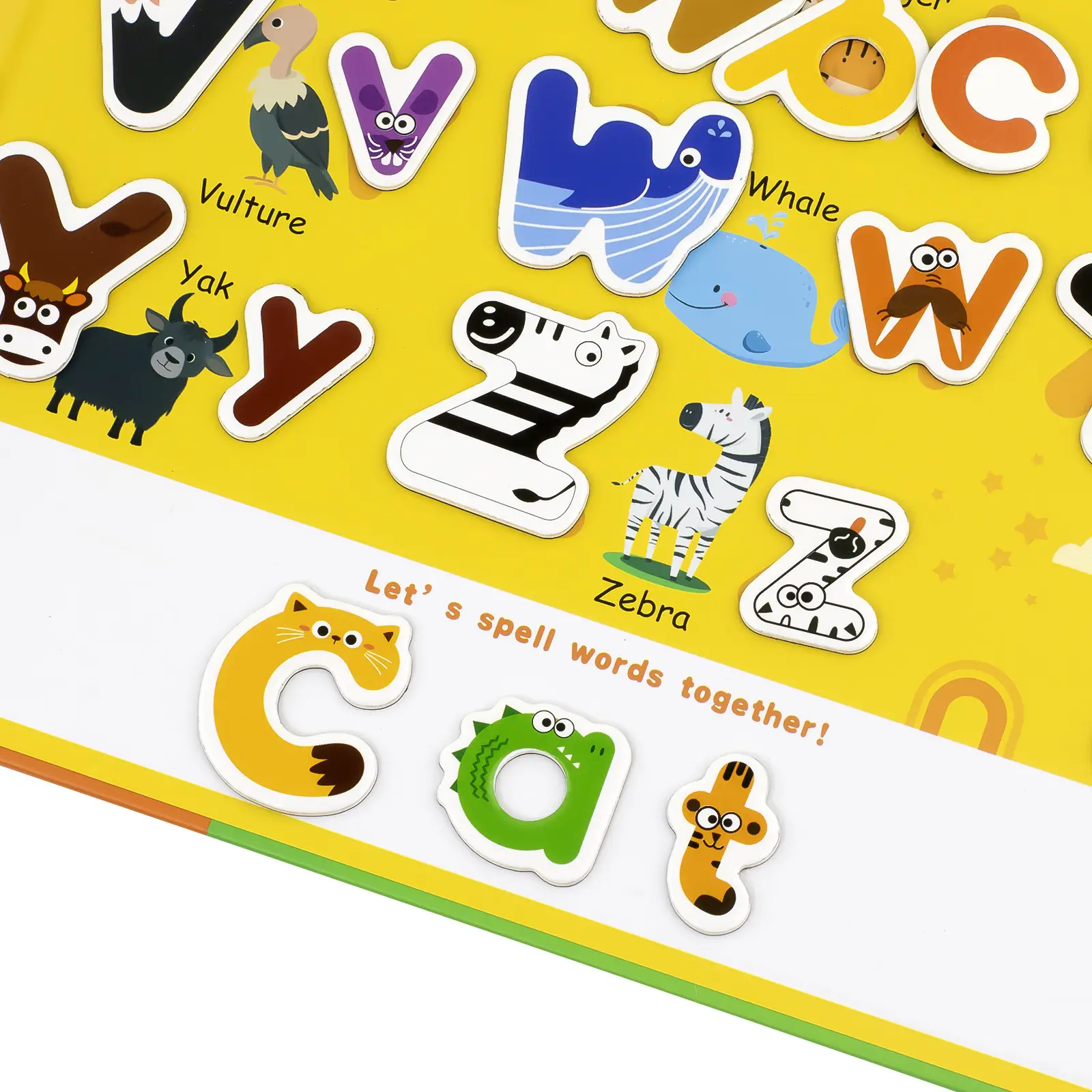 Magnetic English Alphabet Stickers for Baby Learning — feature 9