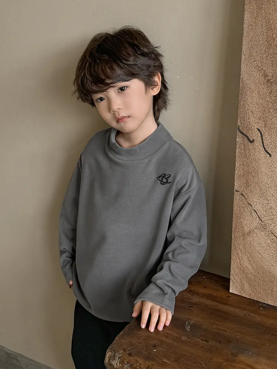 Haima Boys Thermal Layer Shirt Grey 2025 Winter - Image 5