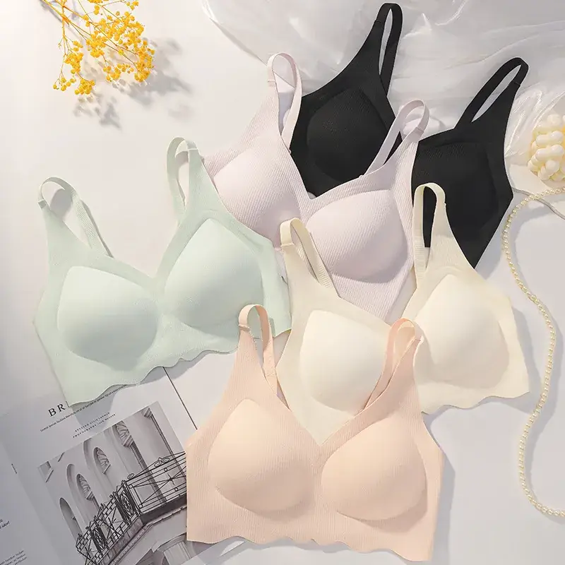 Non-marking Lacquer Underwear Women's Fixed Cup Small - Image 7