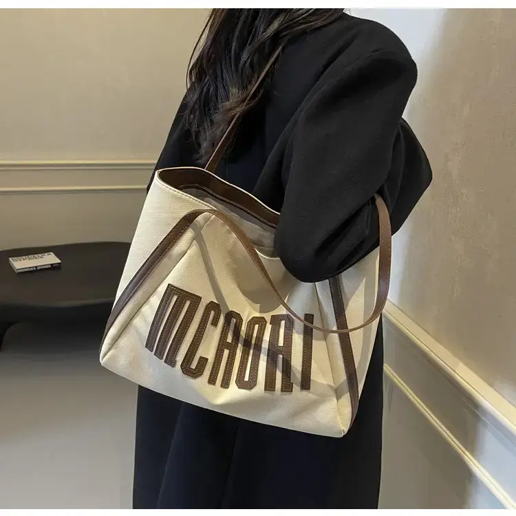 Large Capacity Vintage Black Shoulder Bag for Women — feature 29
