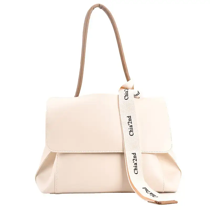 Women's Large Capacity Textured Shoulder Crossbody Bag - Image 9