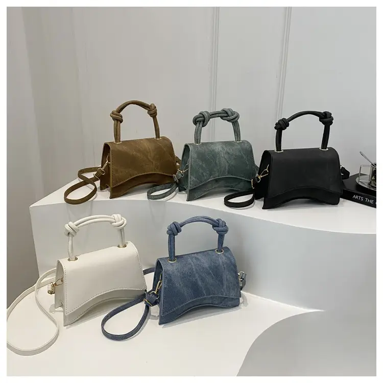 Women's Western Style Shoulder Bag 2024 Autumn Grey — feature 20