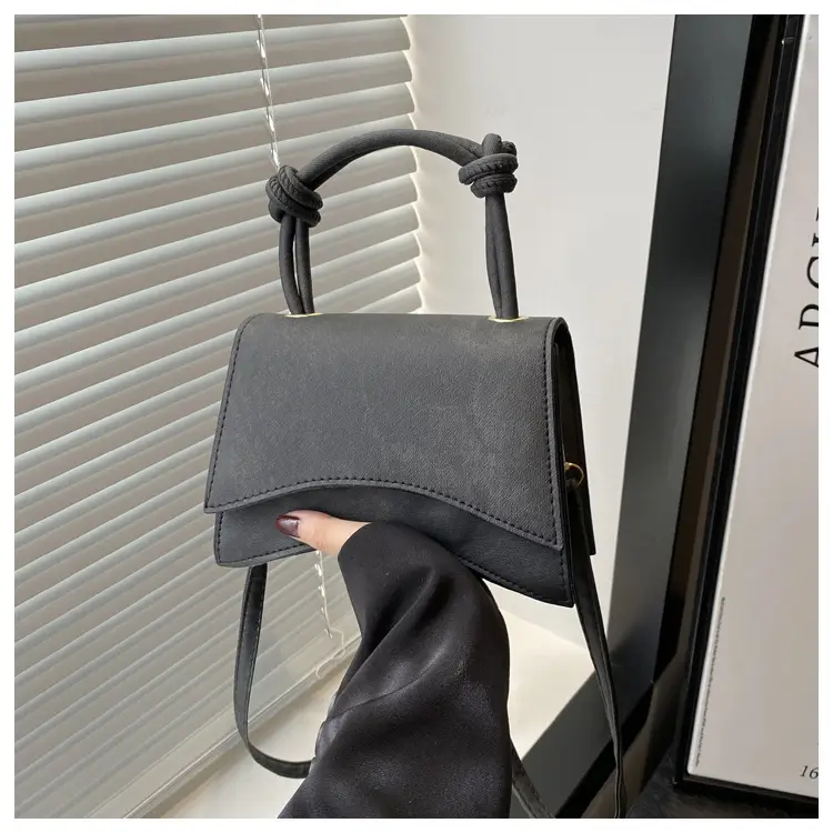 Women's Western Style Shoulder Bag 2024 Autumn Grey — feature 22