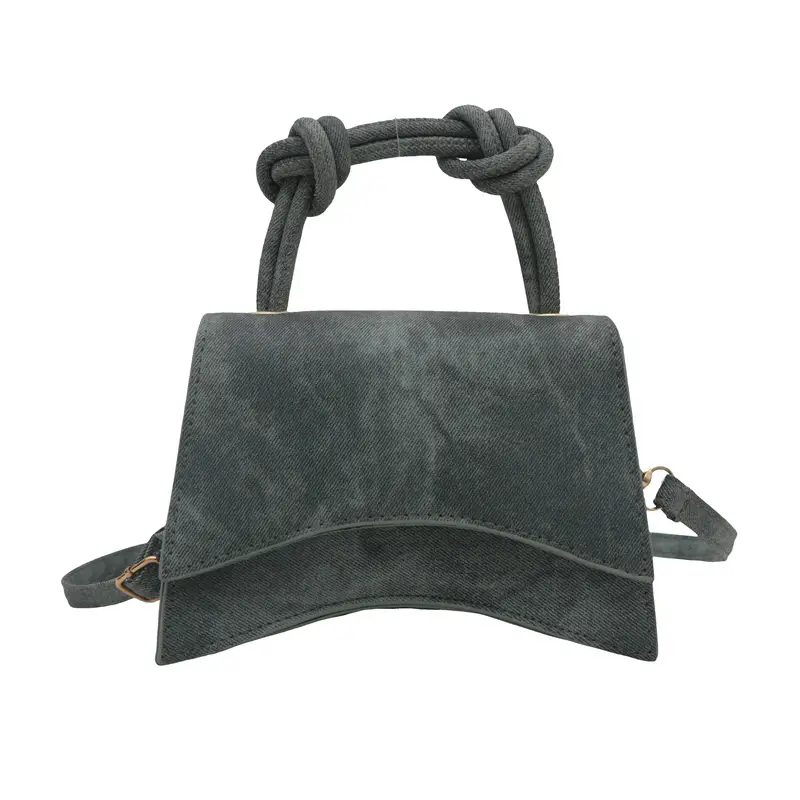 Women's Western Style Shoulder Bag 2024 Autumn Grey