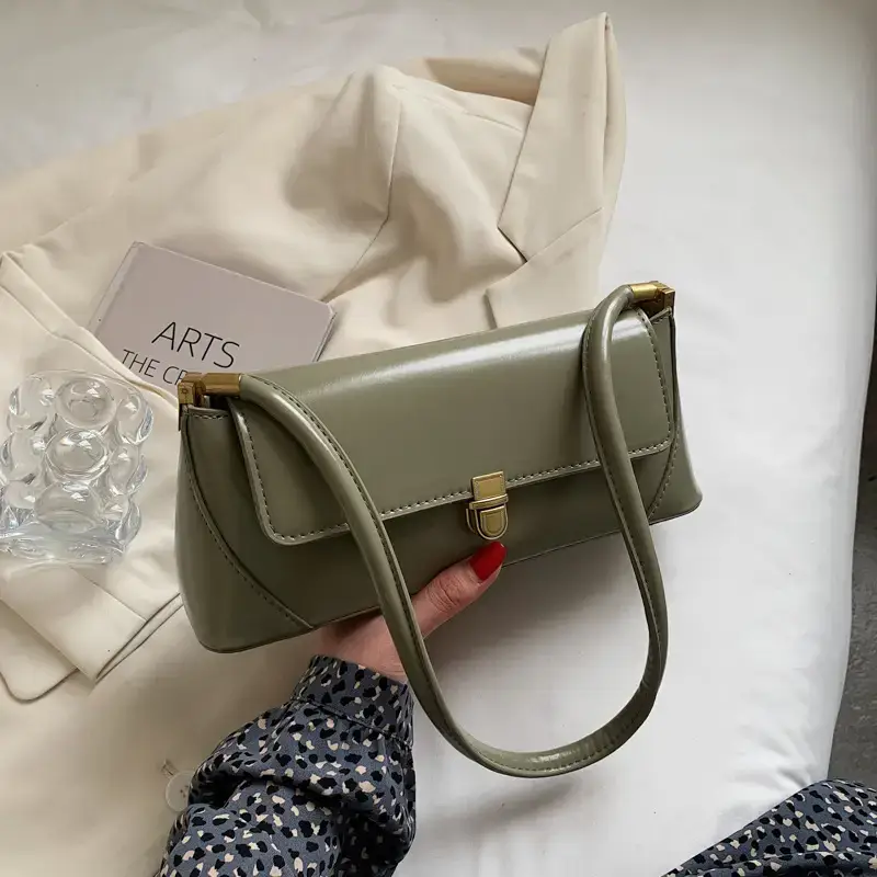 White Korean Style Shoulder Bag for Women 2024 - Image 7