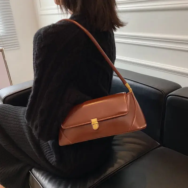 White Korean Style Shoulder Bag for Women 2024 - Image 8
