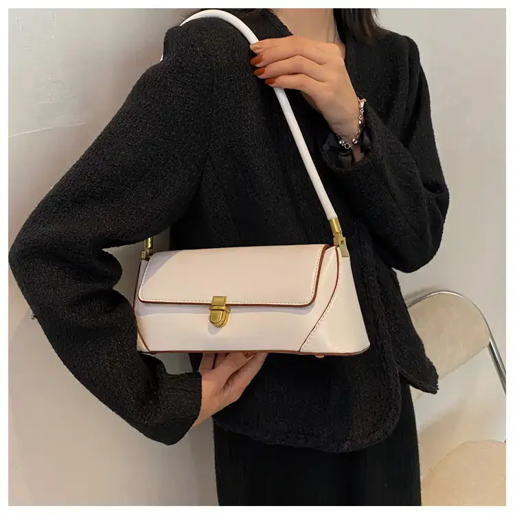 White Korean Style Shoulder Bag for Women 2024 — feature 13