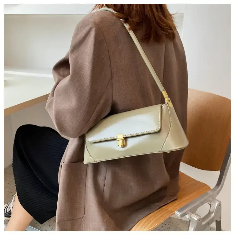 White Korean Style Shoulder Bag for Women 2024 — feature 14