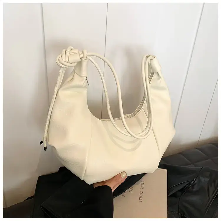 Vintage Brown Leather Shoulder Bag for Women — feature 16