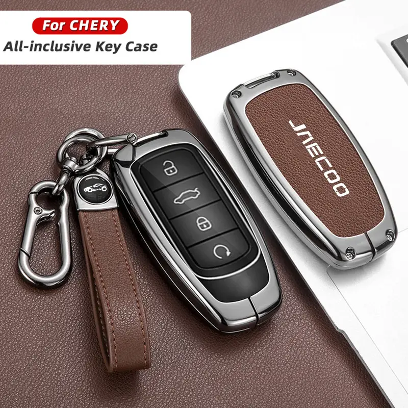 J8 Ruihu 8PRO Metal Key Set with Leather Strap - Image 8
