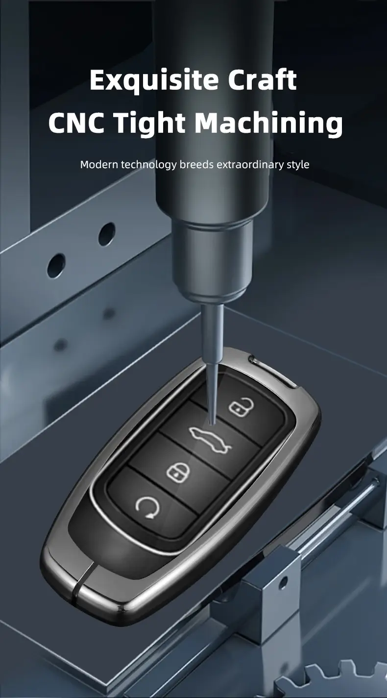 J8 Ruihu 8PRO Metal Key Set with Leather Strap — feature 7