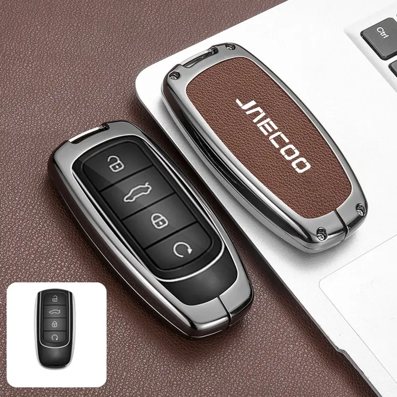 J8 Ruihu 8PRO Metal Key Set with Leather Strap - Image 2
